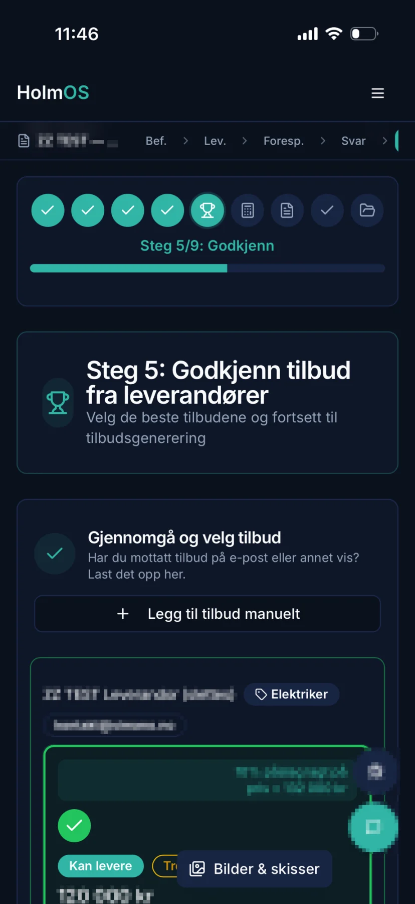 HolmOS på mobil